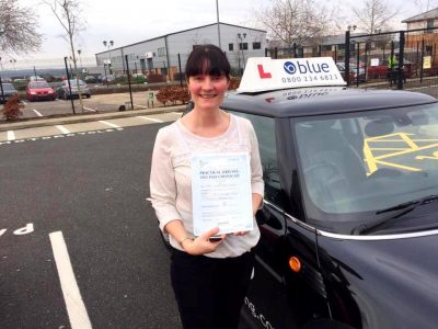 Farnborough Driving Test pass for Sue Keats