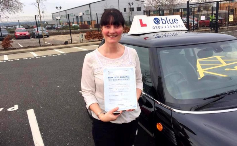 Farnborough Driving Test pass for Sue Keats