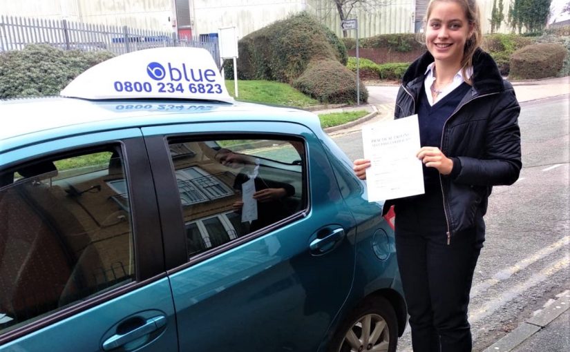 Finchampstead Driving test pass for Emma Quainton