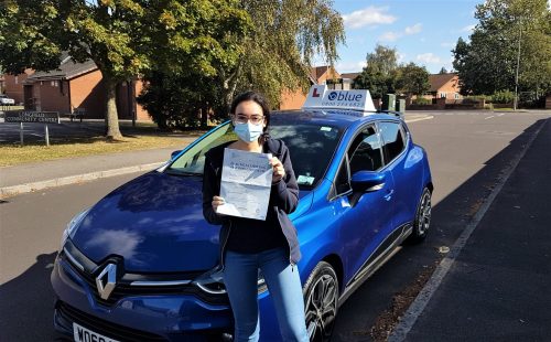 Frome Driving Test Pass for Beatriz Marques