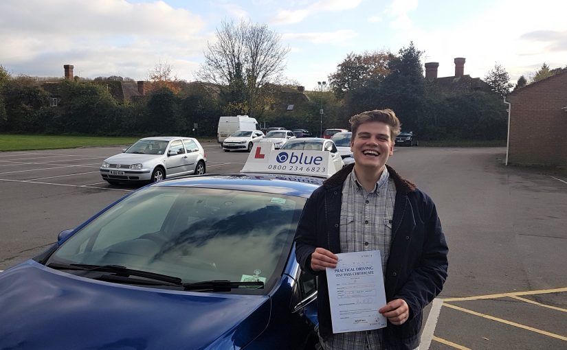 Frome Driving Test pass Jacob Burkitt