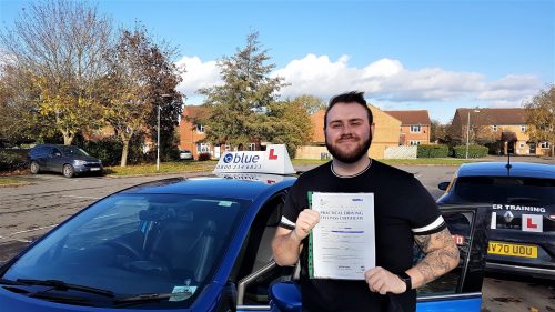Frome Driving Test pass for Cain Ward
