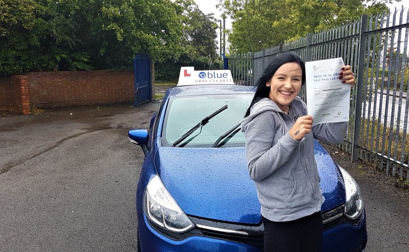 Frome Driving Test pass for Charlotte Smart 2