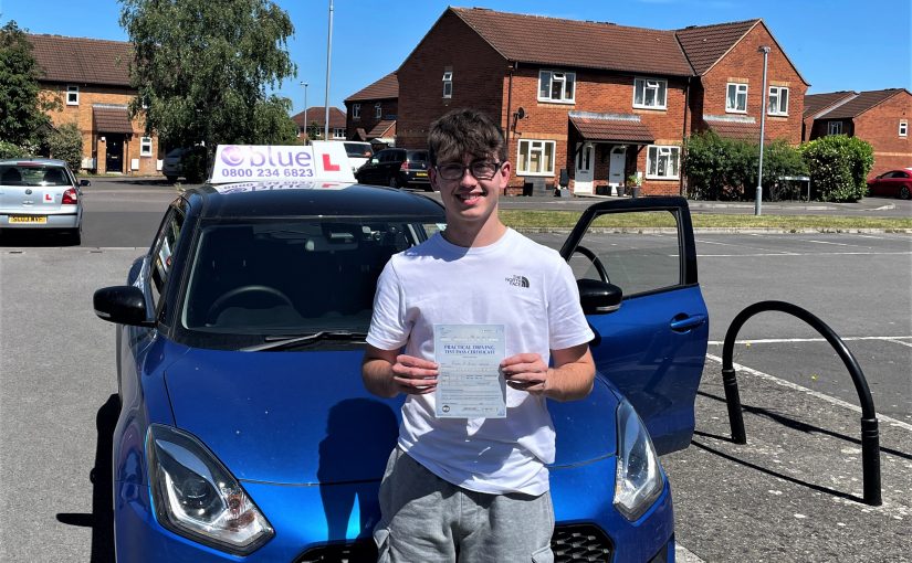 Giuseppe Butler-Marchese Passed Driving Test First Time in Trowbridge