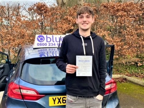 Harvey Broom Passed Driving test FIRST time in Yeovil