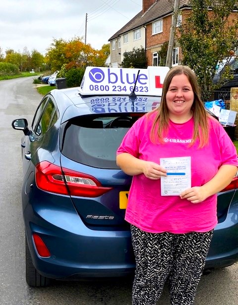 Heidi from Ilminster Passed Driving Test in Taunton