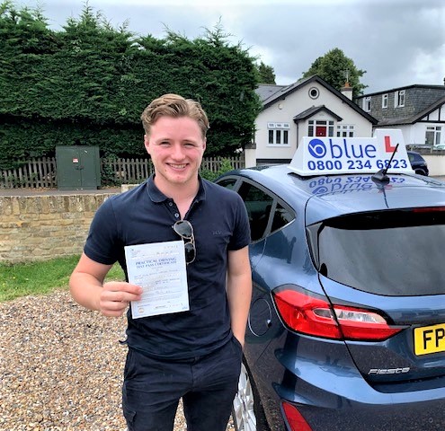 Henry Fargher of Windsor Passed Driving Test in Slough Berkshire