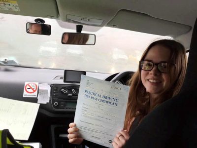 Farnborough Driving Test for Holly Taylor
