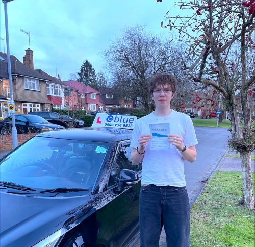 Isaac from Windsor Passed Driving Test
