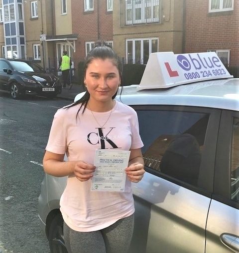 Izzy Willis from Ascot Passed her Driving Test FIRST Time