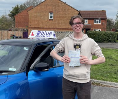 Jack Bishop of Frome Passed Driving Test in Trowbridge
