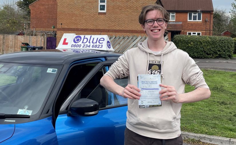 Jack Bishop of Frome Passed Driving Test in Trowbridge