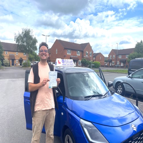 Jack M Passed Driving Test in Trowbridge