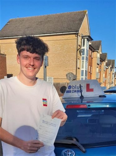 Jack McKeever from Arborfield Passed Driving test in Reading