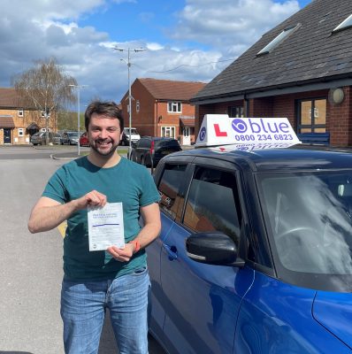 Jack Palmer-White Passed Driving test in Trowbridge