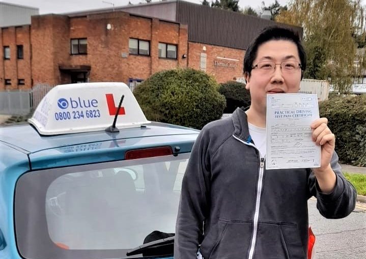 Jackie Ong from Reading Passed Driving test in Reading First Attempt