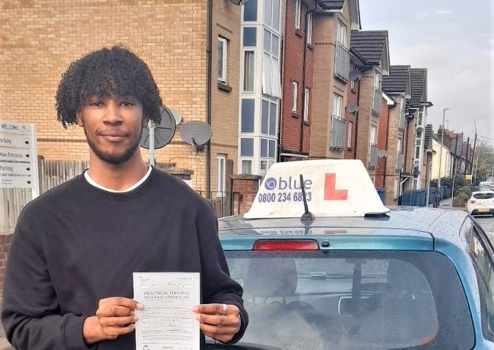 Jacob Mendoza from Reading Passed Driving Test