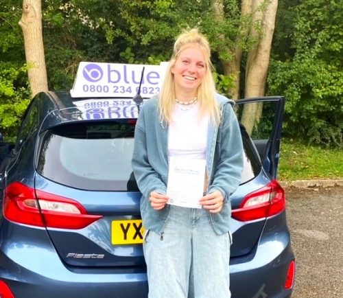 Jasmine Robins Passed Driving Test in Yeovil