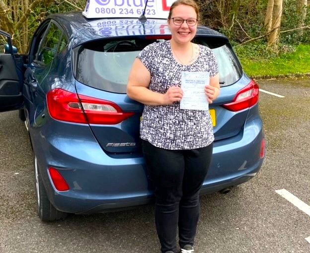 Jessica David Passed Driving Test First Time in Yeovil