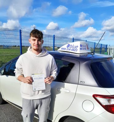 Joe Allen from Lower Earley Passed Driving Test