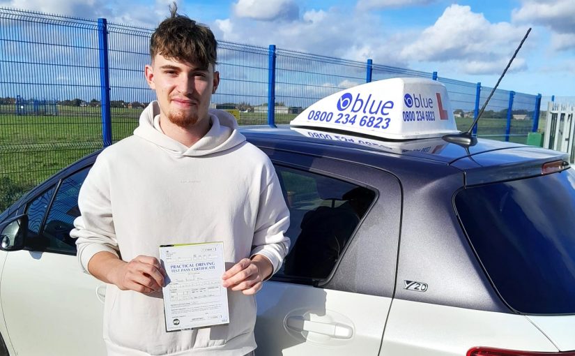 Joe Allen from Lower Earley Passed Driving Test