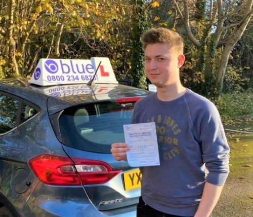 Josh Turner Passed driving Test in Yeovil Somerset