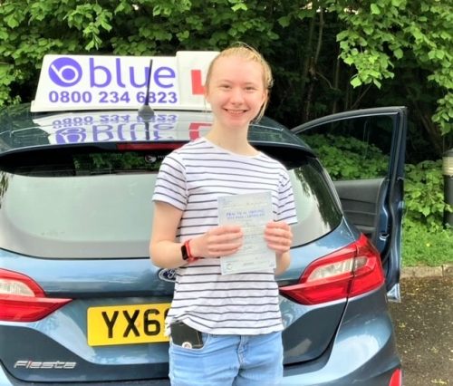 Katherine Cranstone Passed driving Test in Yeovil