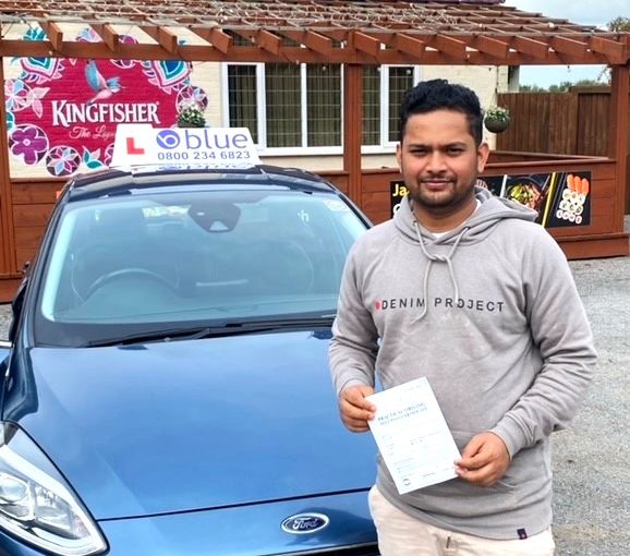 Khaledur Khan Passed Driving test in Yeovil