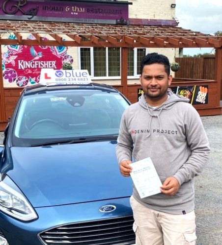 Khaledur Khan Passed Driving test in Yeovil