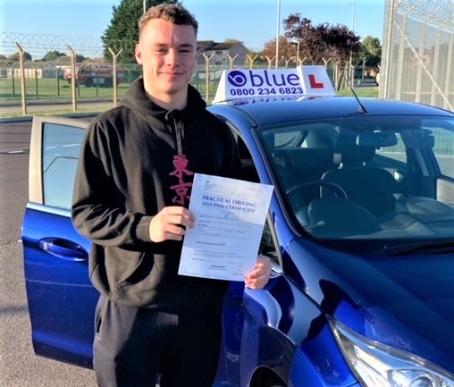 Kieran Smith passed driving test at Yeovil Somerset