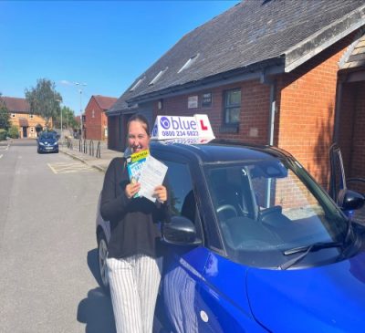 Leigha C Passed Driving Test in Trowbridge First Time