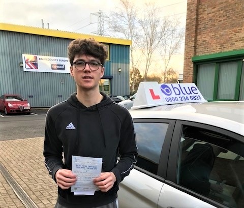 Leo Kennedy from Ascot Passed his Driving Test FIRST TIME