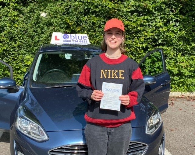 Lily Jay Passed Driving test FIRST attempt in Yeovil
