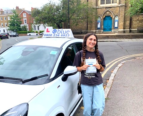 Lily RJ of Windsor Passed Practical Driving Test