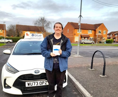 Louis Nurse Passed Driving Test FIRST Time in Trowbridge