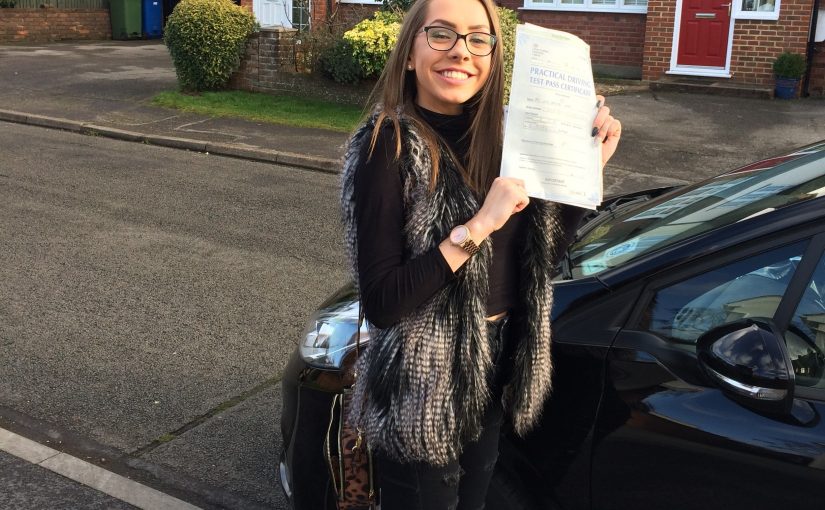 sandhurst driving lessons for Lucy