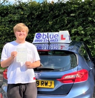 Marcus Chalk Passed Driving test in Yeovil Somerset