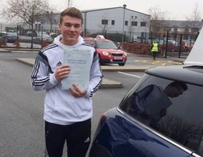 Driving Test pass for Matt Nower