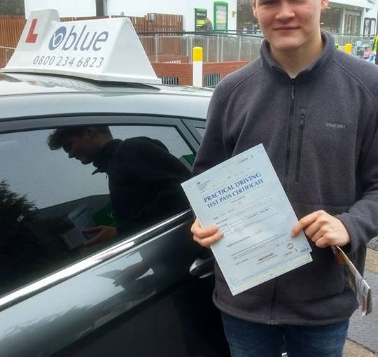 Congratulations to Max Head of Wokingham on a first time pass at Reading