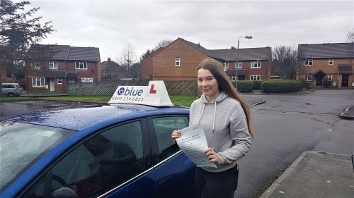 Mells Driving Test Pass for Hebe Foulsham