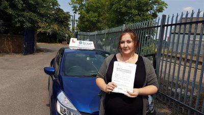 Midsomer Norton Driving Test pass for Christie Bennett