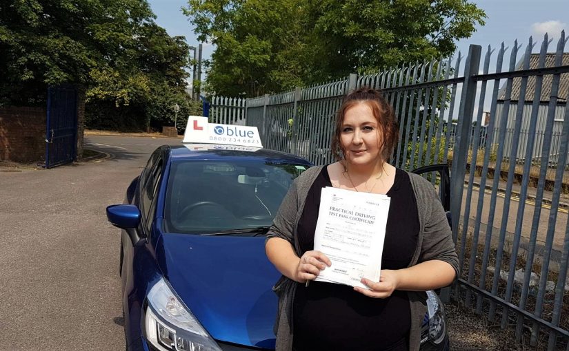 Midsomer Norton Somerset Driving Test Pass for Christie Bennett