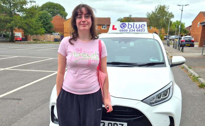 Molly G Passed Driving Test in Trowbridge