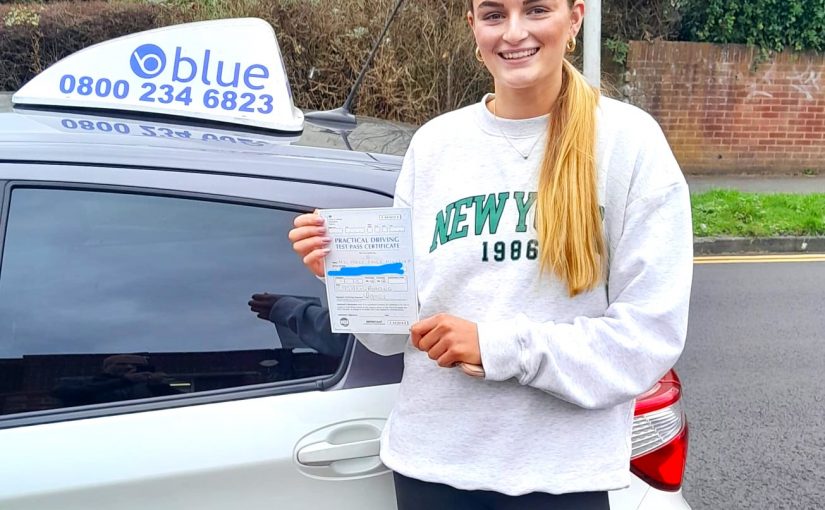 Molly McKeever from Arborfield Passed Driving test in Reading