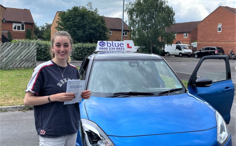 Orli Cranston of Chapmanslade Passed Driving Test First Time in Trowbridge