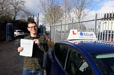 Radstock Driving Test Pass for Kairon Dunbar-Bradley