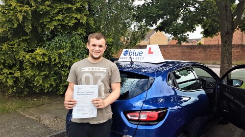 Radstock Driving Test Pass for Miles Tucker