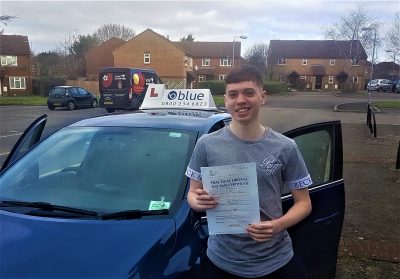 Radstock Driving Test pass for Mason Harrison