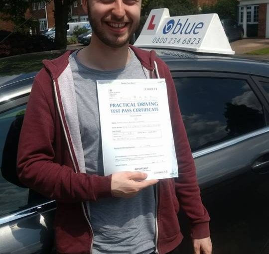 Jonny Drake from Wokingham on a great first time pass at Reading