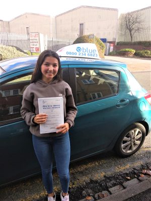 Reading Driving Test Pass for Julie Mortimer